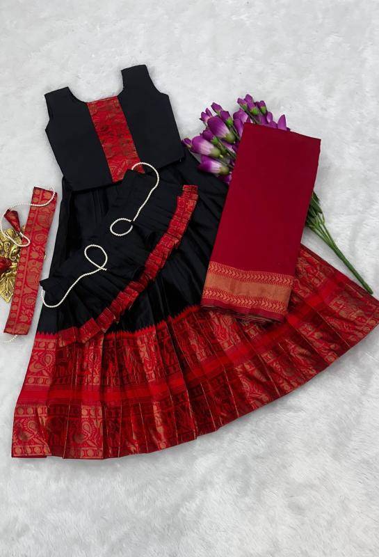 3 STYLE KIDS LAHENGA silk Kids apparel wholesale market in Kolkata